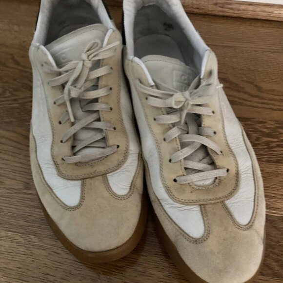 Cole Haan GrandPRO Sneaker White Cream Black Suede Mens 12 - Picture 7 of 7